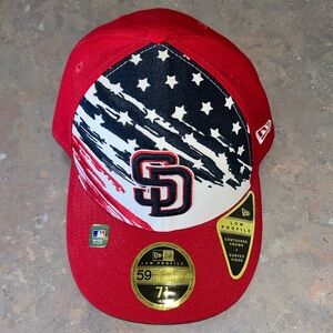 Men's New Era Red San Diego Padres Hat